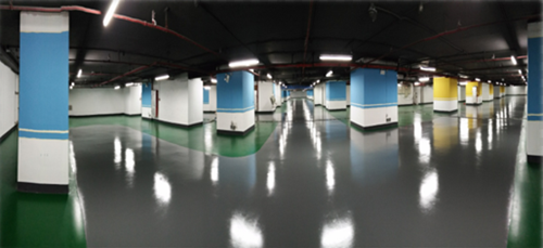 Parking lot flooring